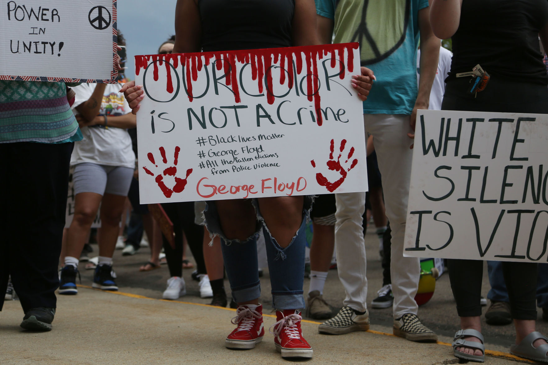 George Floyd protest